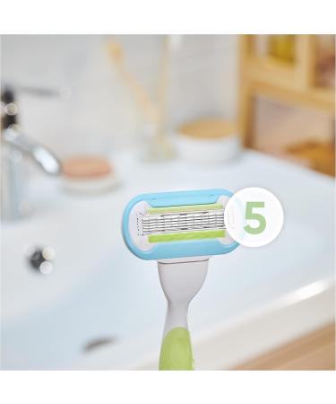 Gillette Venus Extra Smooth Razor Blades for Women - 8 Replacement Blades | 5-Blade System for Ultimate Shaving Comfort - Buy Online on SooperMarket.com