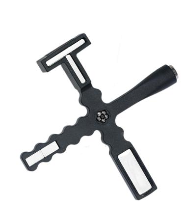 Virtcooy Cat Eye Magnet Tool | Magnetic Nails Polish Wand - Nail Design Tools Professional Cat Eye Stick for Salon Manicure Black