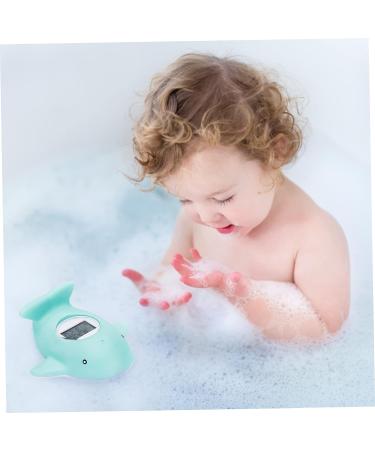 Baby Bath Tub Thermometer - Floating Bathing Toy with Room Temperature Display - Fun Whale Design - Ideal Gift for Newborns and Mothers - Buy Online on SooperMarket.com