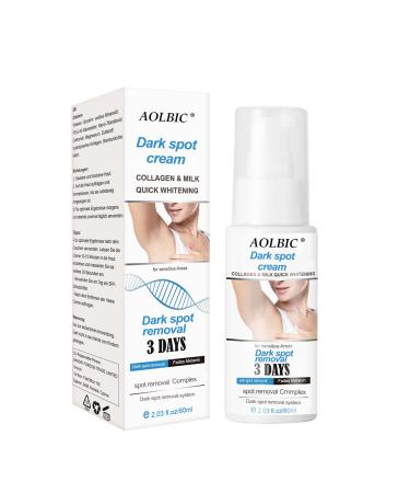 Underarm Cream, Dark Spot Cream, Dark Spot Remover Corrector, for Body, Underarms, Armpit, Knees, Elbows, and inner Thigh (60ml) 2.03 Fl Oz (Pack of 1)
