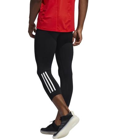 adidas Men's Techfit 3/4 Tight 3-Stripes Black X-Large - Performance Compression Leggings - Buy Online on SooperMarket.com
