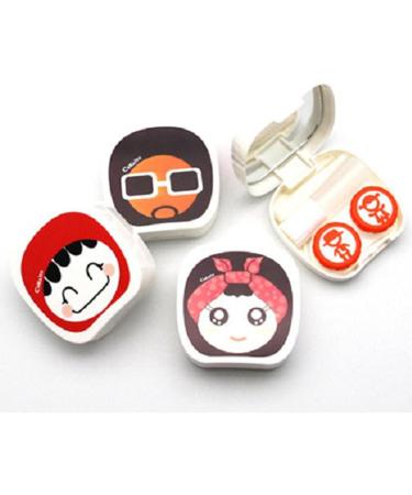 Awakentti Cute Moon & Stars Contact Lens Container Set - Portable with Tweezers Mirror Solution & More - Buy Online on SooperMarket.com
