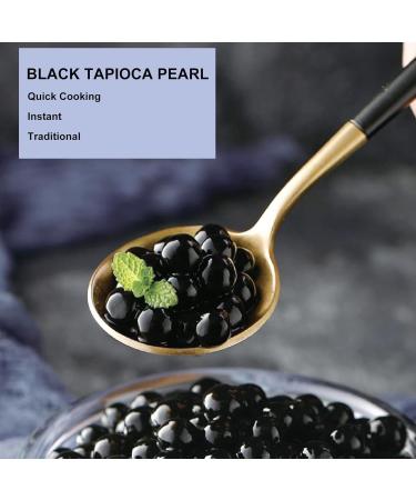 Black Tapioca Pearl Boba for Bubble Tea Drink Boba Milk Tea Catering Pack 1KG (Pack of 6) HALAL - Buy Online on SooperMarket.com