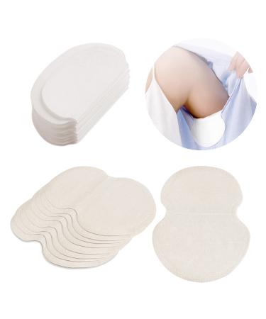 24 Underarm Antiperspirant Patches Ultra Thin Comfortable Sweat Absorbing Deodorant Personal Underarm Health Summer Accessories Unisex (Skin Tone) skin color