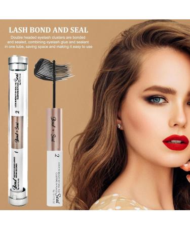 Lashes Bond and Seal - Waterproof Cluster Lash Glue for Individual Lashes | Long Retention | Latex-Free Eyelash Extensions Glue | DIY Applications - Buy Online on SooperMarket.com