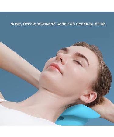 Neck & Shoulder Tension Relief: Cervical Traction Cushion & Chiropractic Relaxation Device | Improve Spine Alignment - Buy Online on SooperMarket.com