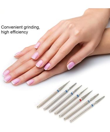 Attachment Bits Diamond Sand Abrasives Electric Manicure Cup Grinder Bits for Nail Cutters Nail Art Manicure Drill Accessories for Nail Cutters(#3) - Buy Online on SooperMarket.com