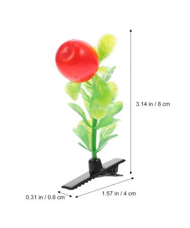 KALLORY 28pcs Bean Sprout & Flower Hair Clips Set for Women - Cute Plant Barrettes & Hairpins for Girls - Grass Hair Accessories - Buy Online on SooperMarket.com