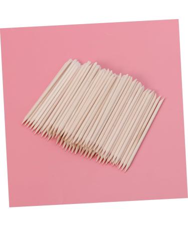 FRCOLOR 200 Pcs Wood Cuticle Pusher Bulk Wooden Nail Supplies Nail Art Wood Sticks Cuticles Nails Remover Tool Orange Wood Sticks Orange Wood Stick for Nails Bamboo Manicure Cleaning Stick mediumx2pcs As Shownx2pcs - Buy Online on SooperMarket.com