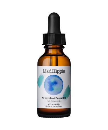 Mad Hippie Antioxidant Facial Oil - Face Oil for Women/Men with Organic Argan Oil Non-Comedogenic Moisturizer for Face with Natural Sources of Vitamin C & Vitamin E Oil for Skin Care 1.02 Oz Pomegranate 1.2 Fl Oz (Pack of 1)