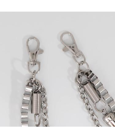 Silver Skull Jeans Chain - Hip Hop Rock Punk Gothic Biker Trouser Wallet Chain - Buy Online on SooperMarket.com