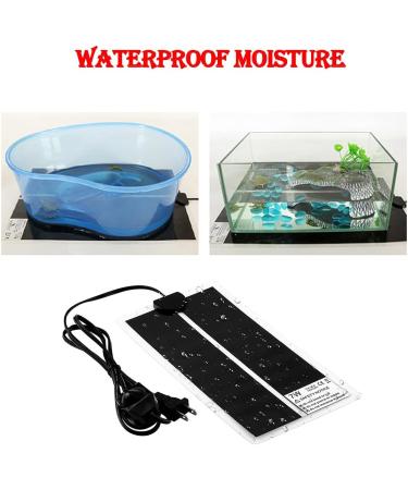 2 PCS Reptile Heating Mat Warmer Mat Pad with Temperature Control Fit Adjustabl Reptile Heat Mat 5W/7W/14W/20W Warmer Mat Pad for Reptiles Turtle Tortoise Snakes Snails Lizard Gecko Spider (14W) - Buy Online on SooperMarket.com
