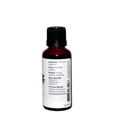 Now Foods Camphor Essential Oil 1 fl oz - Pure & Natural Aromatherapy - Buy Online on SooperMarket.com