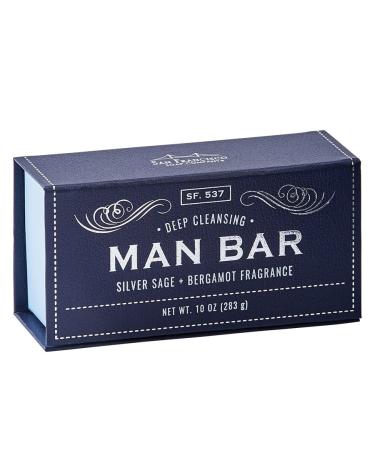 San Francisco Soap Co Man Bar 3-Piece Gift Set - Men's Grooming Essentials - Buy Online on SooperMarket.com