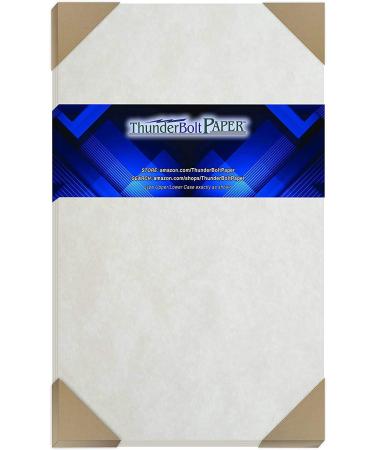 100 Light Gray Parchment 60 Text ( 24 Bond) Paper Sheets - 8.5 X 14 inches Stationery Paper Colored Sheets Legal Size - 60 Pound is Not Card Weight - Vintage Colored Old Parchment Semblance 8.5x14 - 100 Sheets