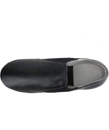 Dynadans PU Leather Jazz Dance Shoes with Arch Insert for Kids - Black, Size 8 Toddler - Buy Online on SooperMarket.com