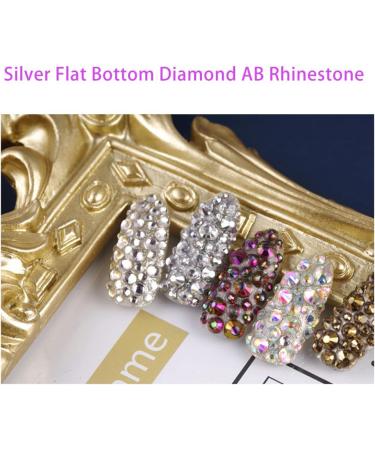 Crystal AB Rhinestones Set with Tools - 1440pcs Diamonds Gems for Nail Art Decoration - Buy Online on SooperMarket.com