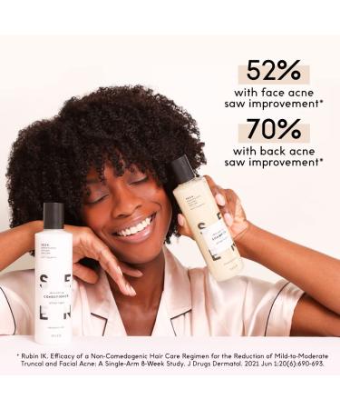 SEEN Travel Trio Set - Fragrance-Free Non-Comedogenic Hair Cream Shampoo & Conditioner for Sensitive Skin - Reduces Frizz & Protects Hair - 0.67 Fl Oz (Pack of 3 - Buy Online on SooperMarket.com