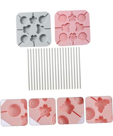 MAGICLULU 1 Set Lollipop Mold Silicone Molds Silicone Baking Molds Chocolate Baking Mold Child Square Tool - Buy Online on SooperMarket.com