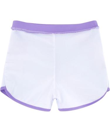 Girls Purple Mermaid Swimsuit Set | UPF 50+ Long Sleeve Swimwear for Kids 3-4 Years | Toddler Two Piece Bathing Suit by TUONROAD - Buy Online on SooperMarket.com