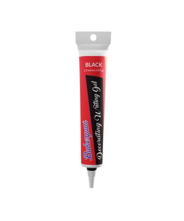Bakerpan Cake, Cookie Decorating Writing Gel, 1.5 Ounce Tube (Black)