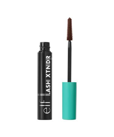 e.l.f. Lash XTNDR Mascara Made With Tubing Technology For The Look Of Lash Extensions Clump & Flake Free Vegan & Cruelty-Free Deep Brown 7 ml (Pack of 1) Deep Brown