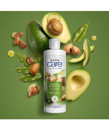 Buy Avon Care 2-in-1 Shampoo & Conditioner with Avocado & Almond Oil - 700ml | International Shipping Available - Buy Online on SooperMarket.com