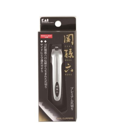 Made in Japan Kai X Seki Mago Roku Finger Nail Clipper with Nail Cutter Type 1 Count (Pack of 1)