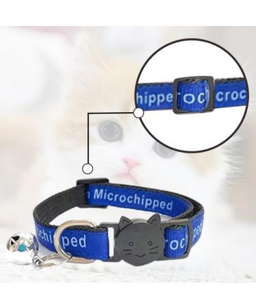 Worded Cat Collars Please Do Not Feed Me/I Am Microchipped | Safe Quick Release Breakaway Buckle | Zacal Cat Collars - Red Please Do Not Feed Me Red Please Do Not Feed Me (Pack of 3) - Buy Online on SooperMarket.com