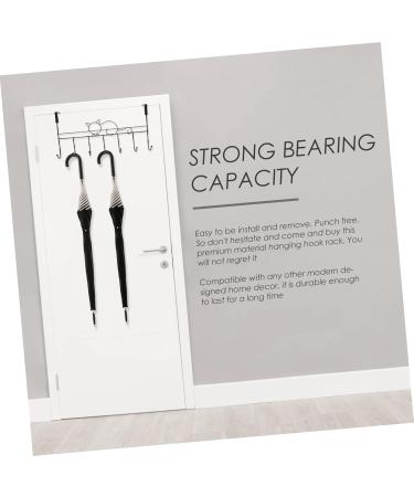 KOMBIUDA Wrought Iron Door Hook Coat Hangers Back Door Iron Hook Door Mount Coat Hook Cartoon Plate - Buy Online on SooperMarket.com