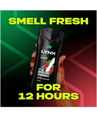 Lynx Africa Shower Gel 400ml - Refreshing Body Wash | Pack of 1 - Buy Online on SooperMarket.com