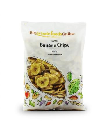 Organic Banana Chips 500g (BWFO)