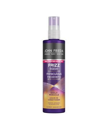 John Frieda Frizz Ease Daily Miracle Leave In Conditioner Moisturising Conditioner Spray for Frizzy Hair 200 ml