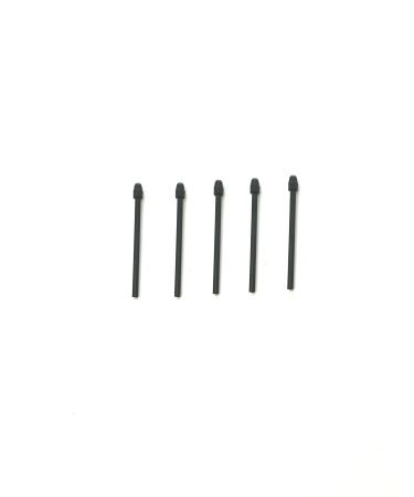 5 Pack Replacement Pen Nibs Black for Wacom Pro PTH-860 PTH-660 Cintiq DTH1620 1320