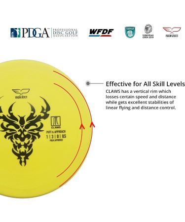 Yikun Professional Disc Golf Putter 165-170g | Perfect for Outdoor Competition | Yellow Disc Shade - Buy Online on SooperMarket.com