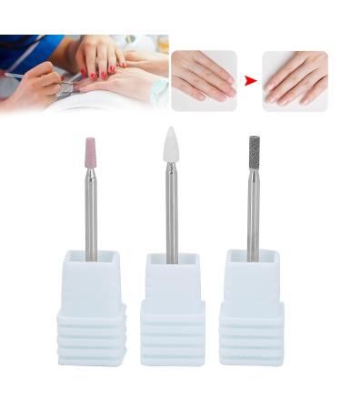 3PCS Nail Drill Kit - Professional Acrylic Gel Nail File & Skin Remover - Manicure & Pedicure Tools for Home & Salon Use with Storage Box - Buy Online on SooperMarket.com