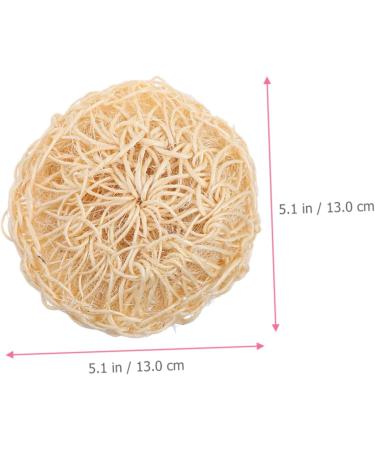 Angoily 12 Pcs Natural Loofah Bath Scrubber Set - Eco-Friendly Mesh Sponges for Shower & Scrubbing - Perfect for Exfoliating & Skin Care - Buy Online on SooperMarket.com