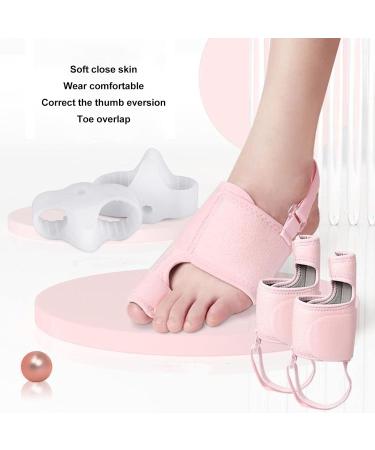 Foot Thumb Valgus Corrector - Soft High Elasticity Toe Separators for Pain Relief and Improved Feet Care - Buy Online on SooperMarket.com