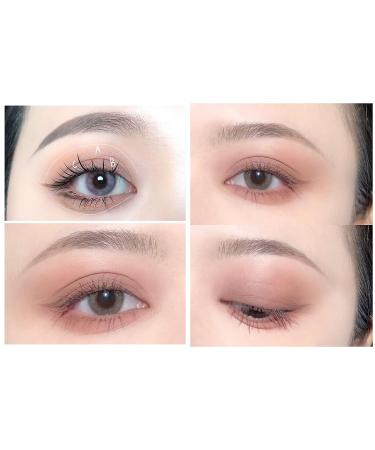 Go Ho 10 Color Matte Eyeshadow Palette - Highly Pigmented Waterproof Shadows in Light Pink & Brown - Spring Warm Collection - Buy Online on SooperMarket.com