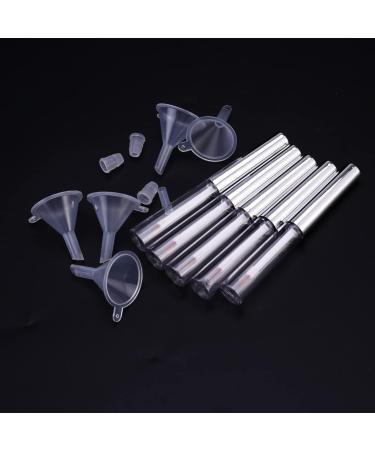 OSALADI 5pcs Lip Gloss Tubes Eyeliner Tube Empty Mascara Tube Vial Air Traffic Control Gold and Silver - Buy Online on SooperMarket.com