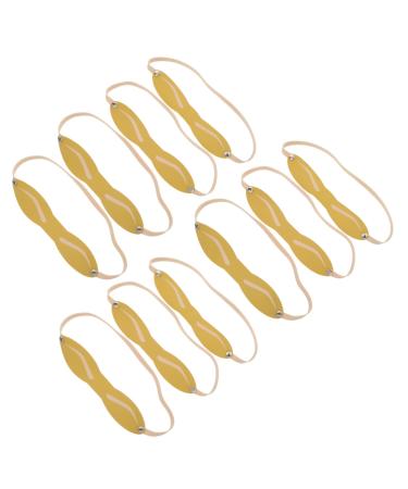 Healeved 10pcs Eyebrow Practice Skin Practice Eyebrow Skin Headband Practice Tool Eyebrow Trimming