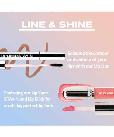 Sacheu Lip Elixir - Nourishing Lip Glaze & Tint Gloss | High-Shine Moisturizing & Cruelty-Free (Sheer Pink) | 0.12 Fl Oz - Hydrating Finish - Buy Online on SooperMarket.com