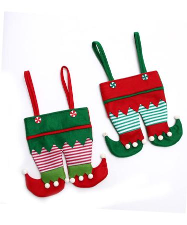 RORPOIR Christmas Candy Bag Santa Claus Goodie Bags Candy Bag for Christmas Bag for Red Handbag Red Medium - Buy Online on SooperMarket.com