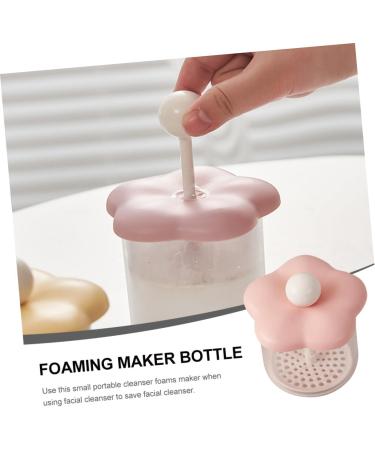 minkissy Facial Cleanser Foamer Tool Face Wash Hair Shampoo Face Cleanser Simple Foaming Bottle Facial Cleanser Foams Maker Cleanser Foam Maker Bubble Maker Household Pink Pp Travel 10.20X9.00X7.60CM Pink - Buy Online on SooperMarket.com
