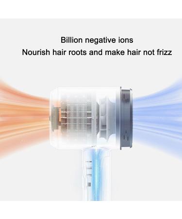 Professional Ionic Hair Dryer Blow Dryer ABS Ion Blow Dryer Portable Constant Temperature Control Fast Drying High Speed Hair Dryer (US Plug 100-240V 110V) - Buy Online on SooperMarket.com