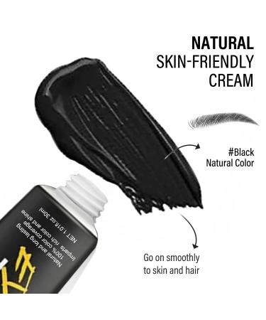 Black Eyebrow & Eyelash Color Kit for Salon & Home Use - Buy Online on SooperMarket.com