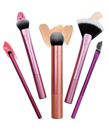 Real Techniques Artist Essentials 5-Piece Makeup Brush Set - Professional Quality - Buy Online on SooperMarket.com