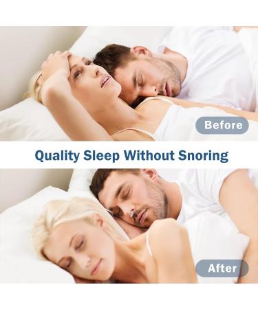 Silicone Magnetic Anti Snoring Nose Clip - Comfortable Stop Snoring Device for Quieter Restful Sleep - 6PCS - Buy Online on SooperMarket.com