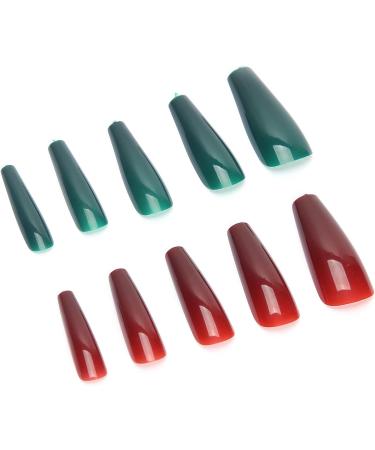 Solid Color Fake Nails Colorful False Nails Pure Color Full Cover Nail Tip Artificial Fake Nails Long Full Coverage False Nails French Nail Acrylic Fake Nails (04) - Buy Online on SooperMarket.com