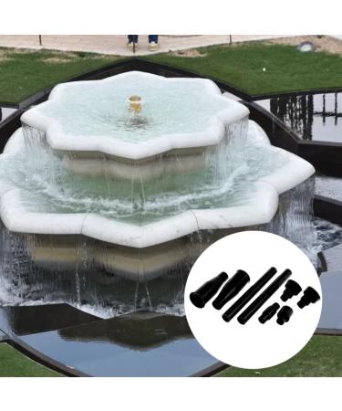Fountain Heads Kit Water Fountain Nozzle Fountain Nozzle Water Fountain Pump Nozzle Set Water Spray Heads for Garden Pool Pond S - Buy Online on SooperMarket.com